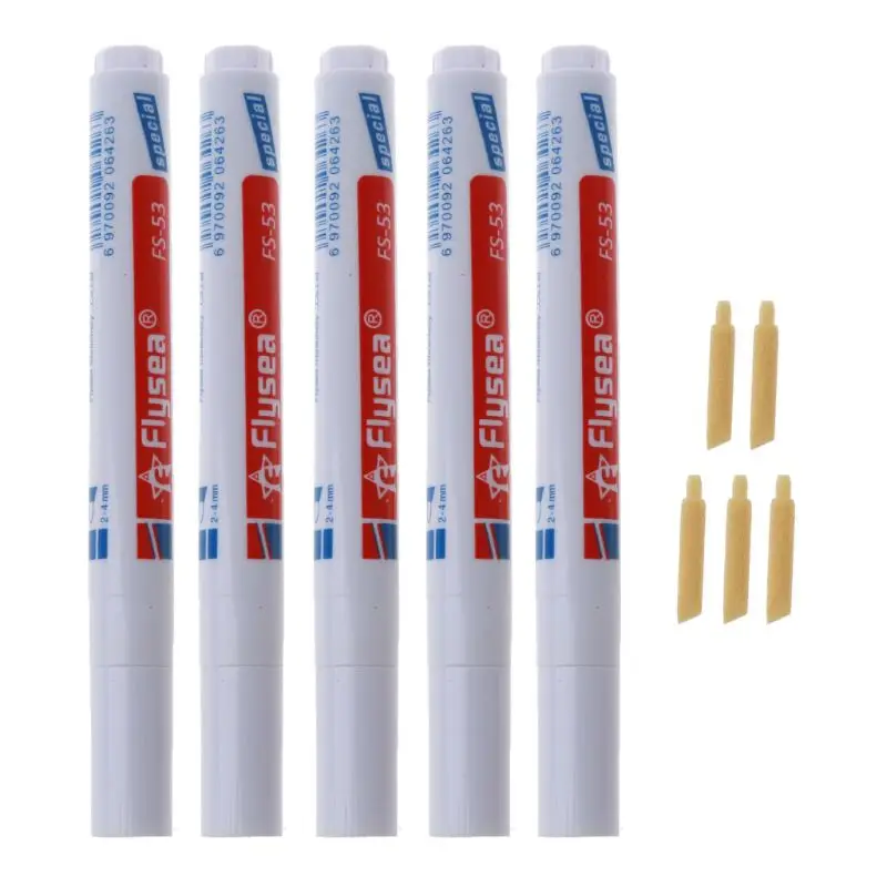 4Pcs Tile Grout Pen White Renew Repair Marker with Replacement Nib Tip to Restore The Look of Lines | Обустройство дома