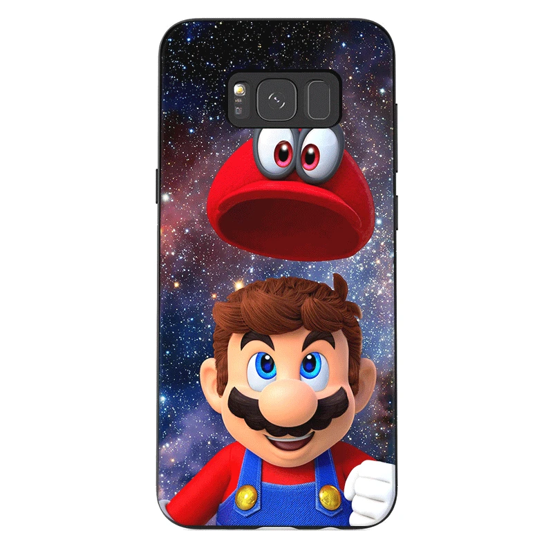 Чехол для samsung Galaxy A10 A10S A20 A20S A20E A30 A30S A40 A40S A50 A50S A60 A70 A70S с изображением супер Марио милый