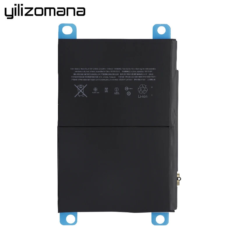 YILIZOMANA, аккумулятор для планшета для Apple ipad Air 2 A1547, 7340 мАч, Сменный аккумулятор для ipad 6 Air 2 A1566 A1567+ Инструменты