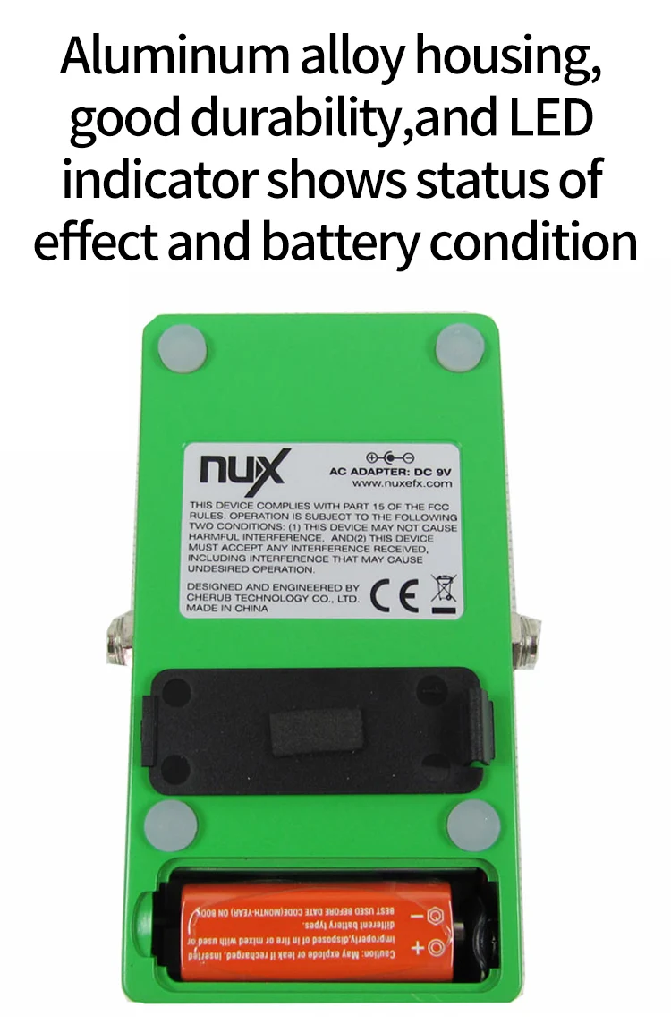 NUX-OD-3 Overdrive гитары электрические эффект для езды на велосипеде
