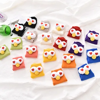 

Autumn Children's Socks Lovely Cartoon In Canister Full Cotton Comfortable Ventilation Sweat Baby Socking