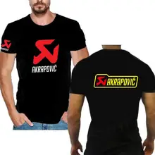 New Arrival Cotton Ninja Motorcycle for MOTO Shirt Men Short Sleeve Shirt for Suzuki akrapovic t-shirt