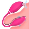 Clitoral Sucking Vibrator With Vibrating Egg 2 in 1 G-Spot Clitoris Stimulator Nipples Clit Sucker Sex Toys For Women Adults 18 1