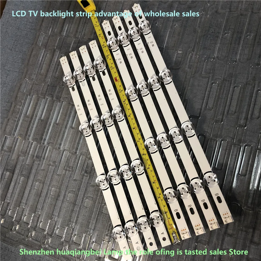 New 5set=40pcs LED strip for LG TV 42LF580V 42LB570V 42LB innotek DRT 3.0 42 A B 6916L-1956E 6916L-1957E 6916L-1709A 6916L-1710A