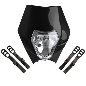 

Universal 12V Motorcycle Headlight Cross-country Motorbike Modification Lamp L9BC