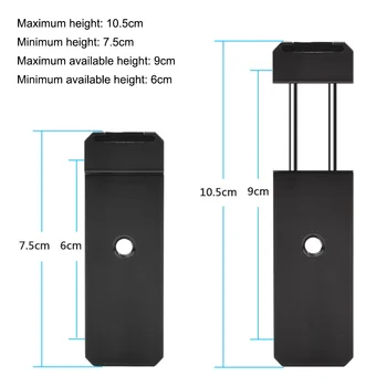 

Mobile Phone Bracket Holder Clip Clamp Tripod Accessories Aluminum Alloy Mount Adapter SP99