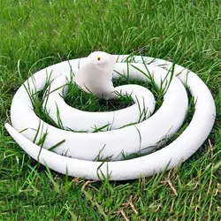 80 140cm falso cobra brinquedo simulação cobra realista cobra brincadeira prop cosplay adereços brincalhão para crianças crianças (branco)