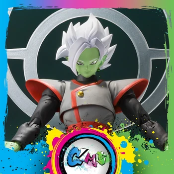 

CMT In Stock Bandai Tamashii Nations Dragon Ball DB SHF Zamas (combined) Action Figure Anime PVC Toys Figure