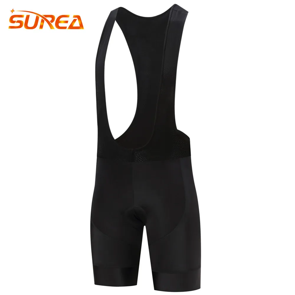 Bib shorts1 Surea Звездные волки высочайшего качества Велоспорт велотрусы MTB велошорты с летом Coolmax 3D гелевая накладка - Цвет: Bib shorts1