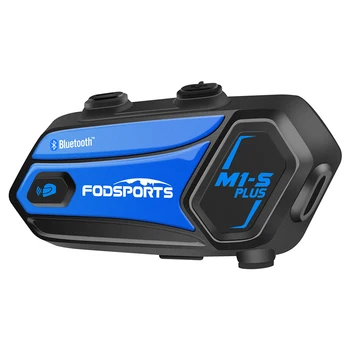 

Fodsports M1-S Plus Helmet Intercom Headset Motorcycle Bluetooth Intercom 8 Rider 2000M Interphone FM music sharing