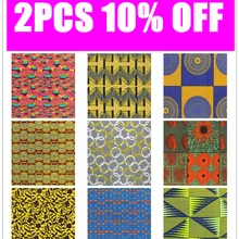 Лучшие Африканские Восковые печатные ткани настоящий воск принты Африканский блок воск Нигерия обертка Анкара, Африка голландский воск ткань