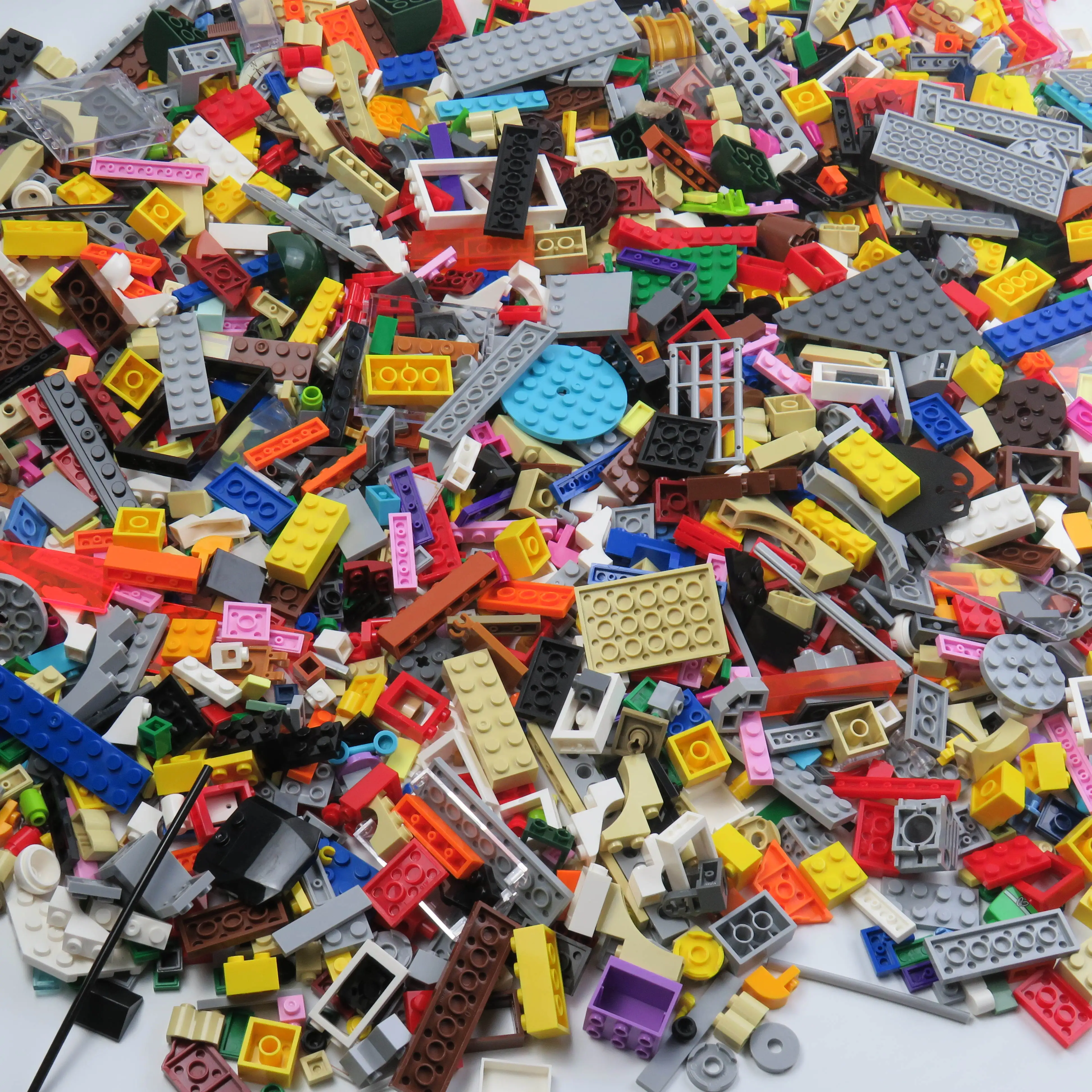 Новый 1000 шт. строительные блоки город DIY Творческий кирпич основная Модель Цифры