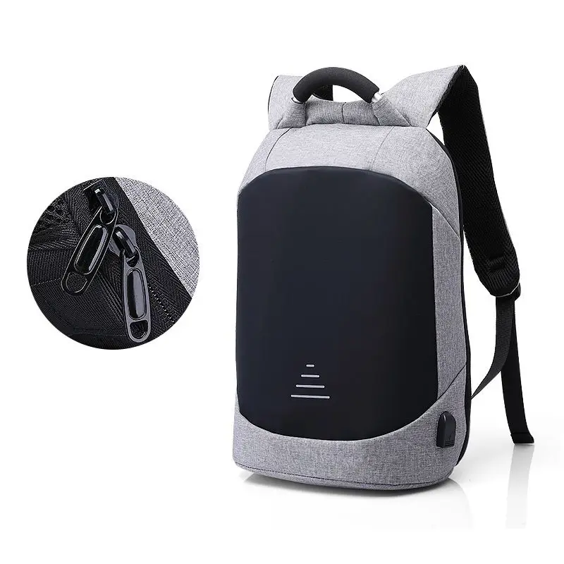  Men Waterproof Anti theft Laptop Backpacks Modernist Look Water Resistant with USB Charging Port 15