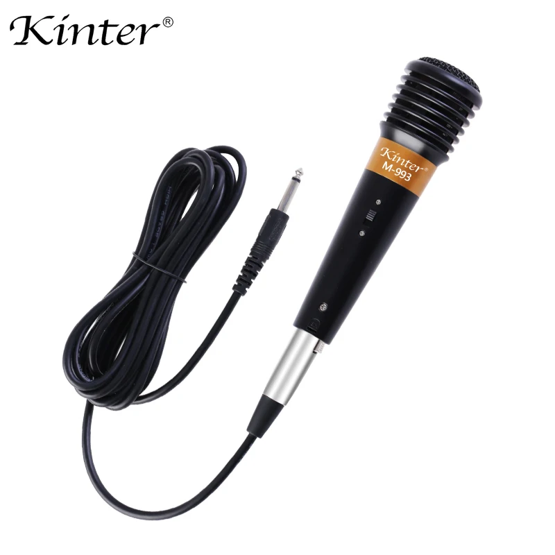 

handheld wired microphone Dynamic portable High Fidelity Vocal Voice 4 Meters Copper Wired Clear Sound