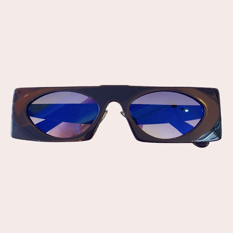 No.3 sunglasses Прямоугольные Солнцезащитные очки женские с фирменной коробкой ацетатная оправа Винтажные Солнцезащитные очки женские - Цвет линз: No.3 sunglasses