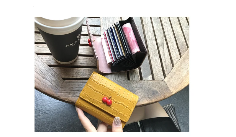 Маленький женский кошелек из натуральной кожи, Rfid держатель для карт, Дамский кошелек для монет, мини кошелек для монет, модные женские клатчи