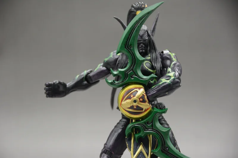 NECA 7-дюймовый шторм герой World of Warcraft демон формы начальной Цвет иллидана в штучной упаковке Гараж Комплект