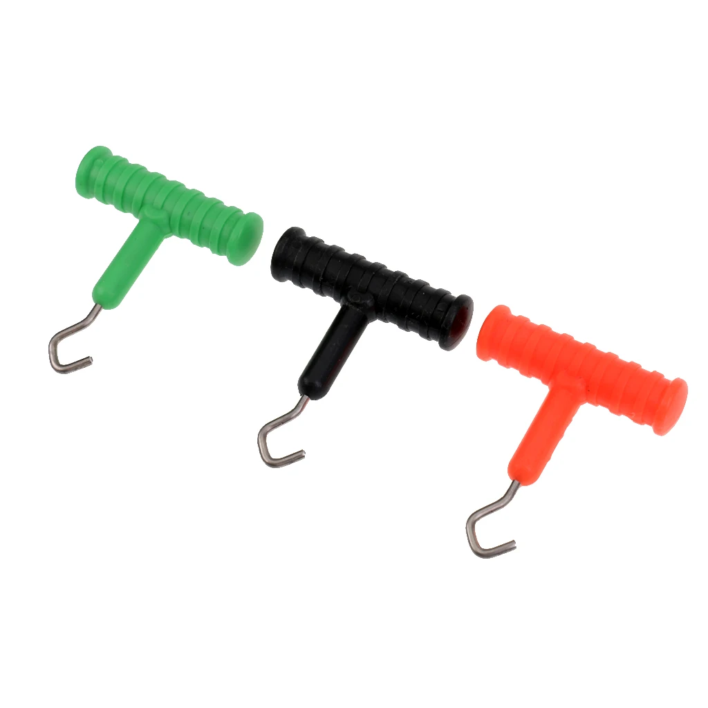 3 Pieces Hook Knot Tool Knot Hook Puller Carp Fishing Rig Terminal Tackle Fishing Sets Fishing Tackle Boxes