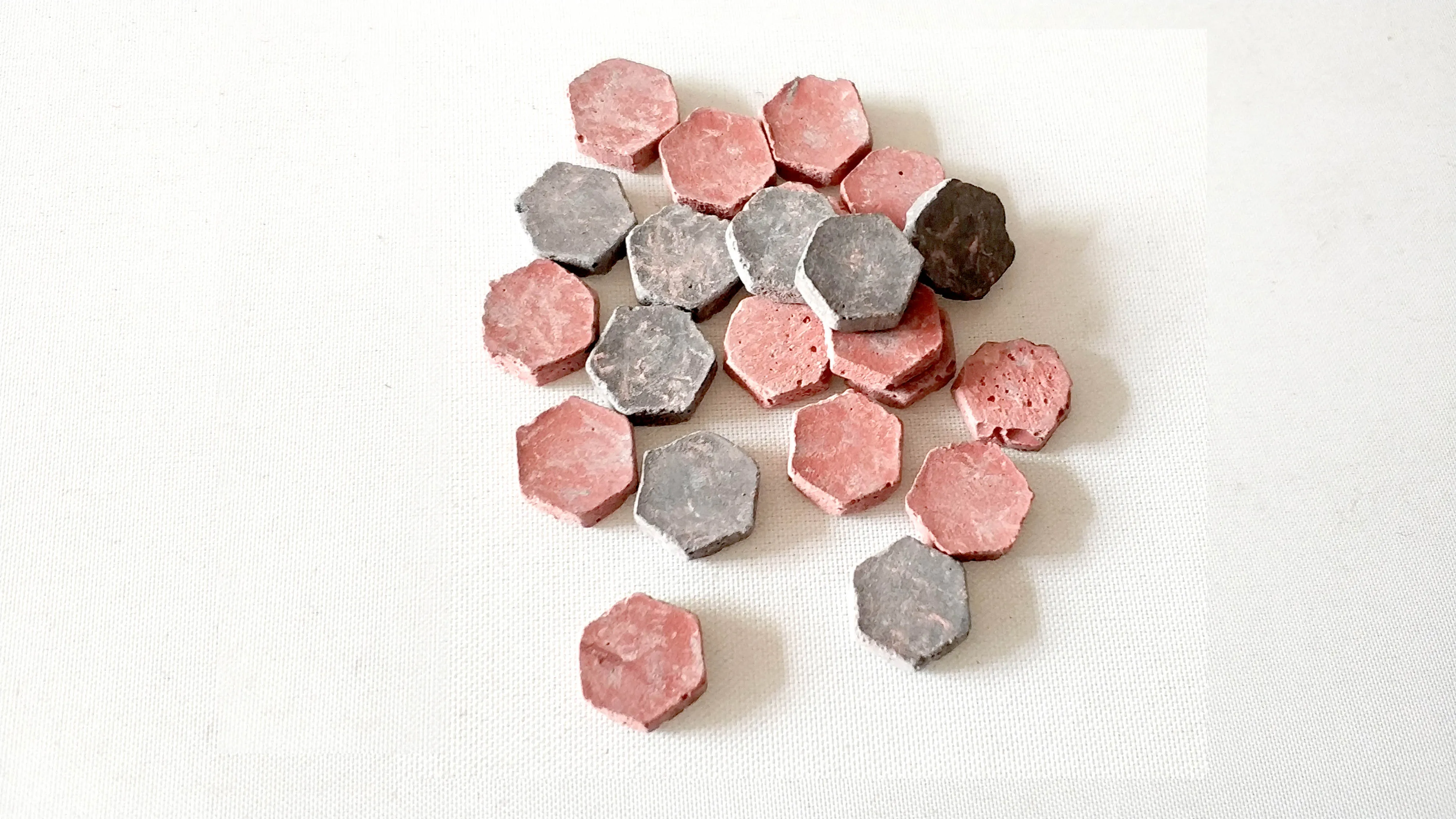 miniature 1:35 Brick mould Simulated hexagonal brick Silicone mold Situational Sand Table Making Di