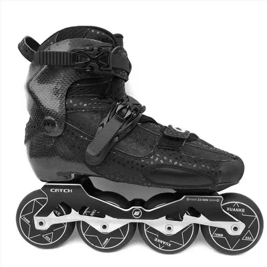 

2019 Catch Carbon Fiber Professional Slalom Inline Skates Adult Roller Free Skating Shoes Sliding Patines Similar With SEBA IGOR