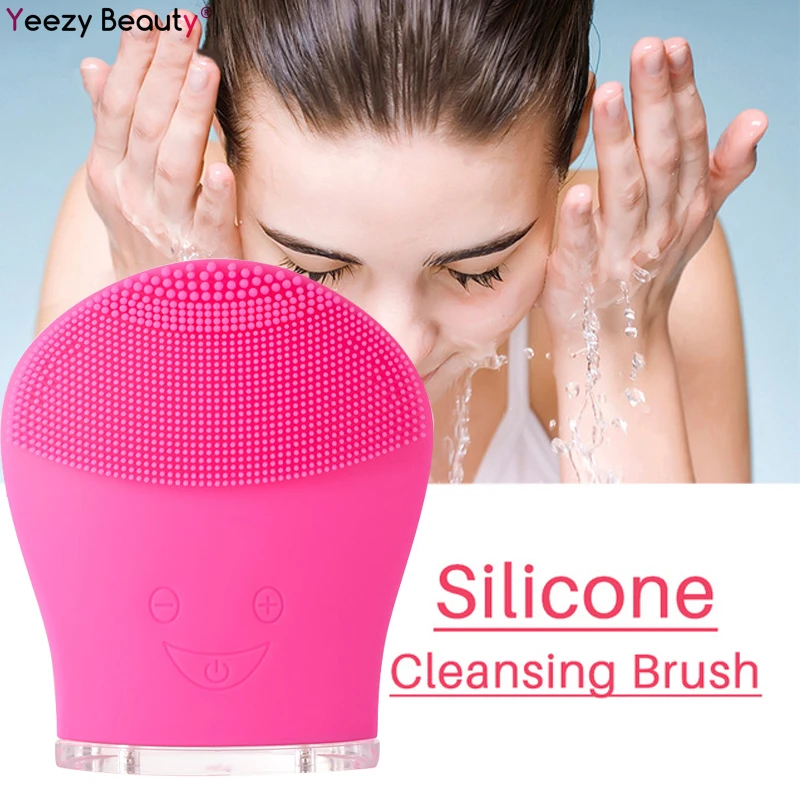 Cepillo eléctrico ultrasónico para limpieza Facial, cepillo de Facial ultrasónica con USB, para masaje Facial|Máquina para el cuidado facial| - AliExpress