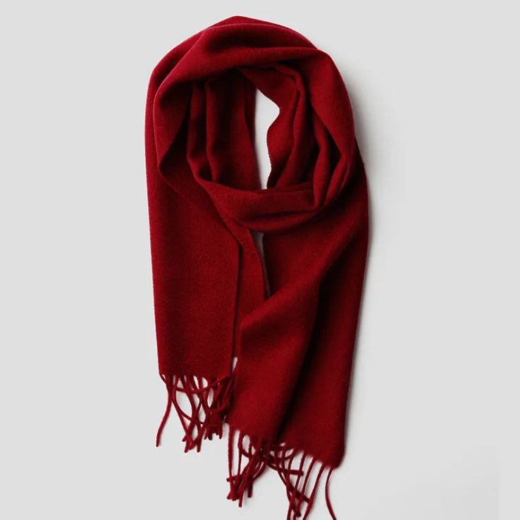CAVME 4 Wine red CAVME, мягкий кашемировый шарф для детей, унисекс, однотонные шарфы для мальчиков и девочек, кашемир, роскошный подарок, 20*140 см, Заказные буквы - Цвет: CAVME 4 Wine red