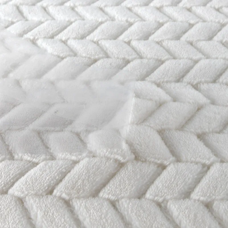 Bedding Flannel Fleece Throw Blanket Soft Travel Blanket Double-Sided Bedspread Plush Cover for Bed Sofa Warm Gift Dropshipping