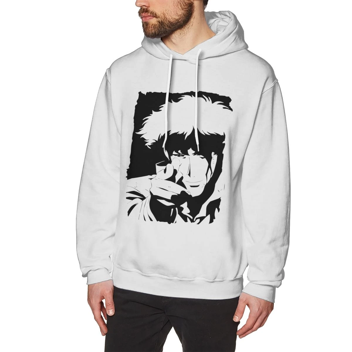 Sudaderas толстовка мужская Ковбойская Bebop Длинная 2020 с круглым воротником