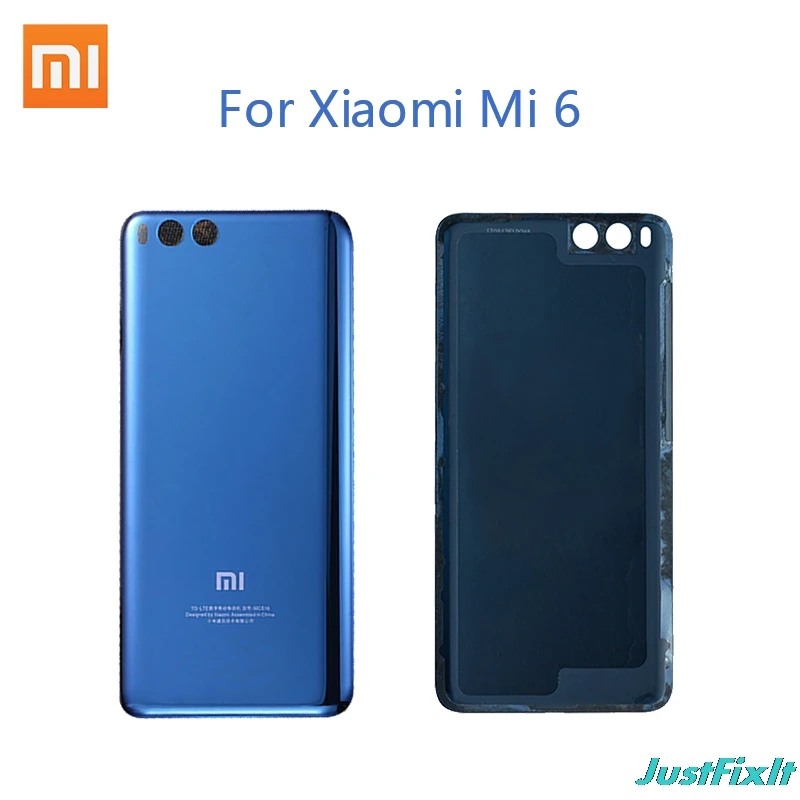Для Xiao mi 6, для Xiao mi 6 mi 6, задняя крышка, чехол для двери, запасные части для ремонта