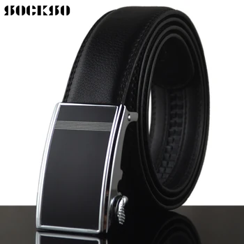 

2020 NEW Brand Automatic Buckle Leather Luxury Designer Belts For Classic Men Cowhide Belt HJ0277