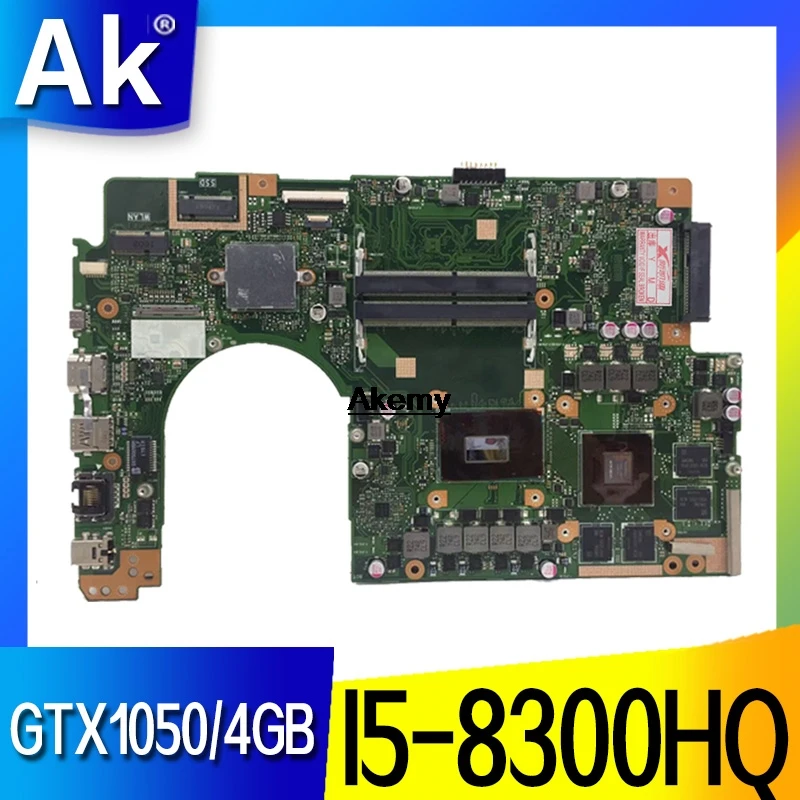 Для For Asus VivoBook Pro 15 N580G N580GD NX580G NX580GD материнская плата для ноутбука Mainboard с/GTX1050/4 ГБ