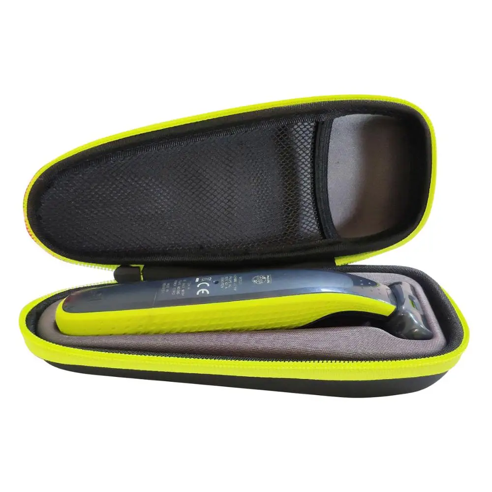 Футляр пластиковый(ЭВА)-защитный чехол для путешествий Чехол, сумка для переноски для Philips Norelco OneBlade бритва триммер для волос QP2530/QP2520 и аксессуары