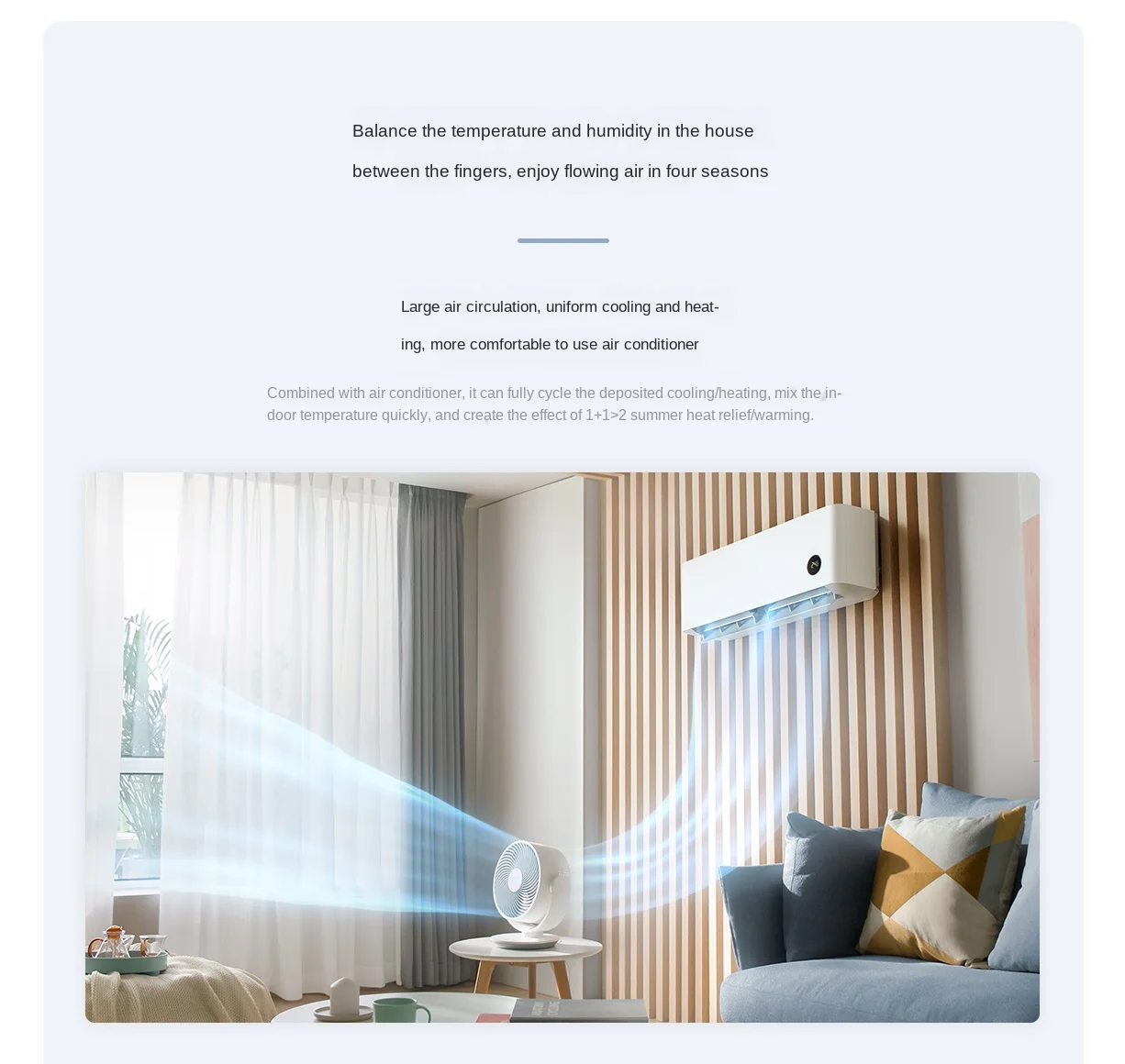 ventilador circulação ar alto volume circulação 3d