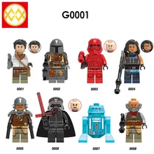 Один G0001 Poe Dameron The Man Rhoda Sith Stormer Kare Dunn Raider Empire механический робот строительные блоки детские игрушки