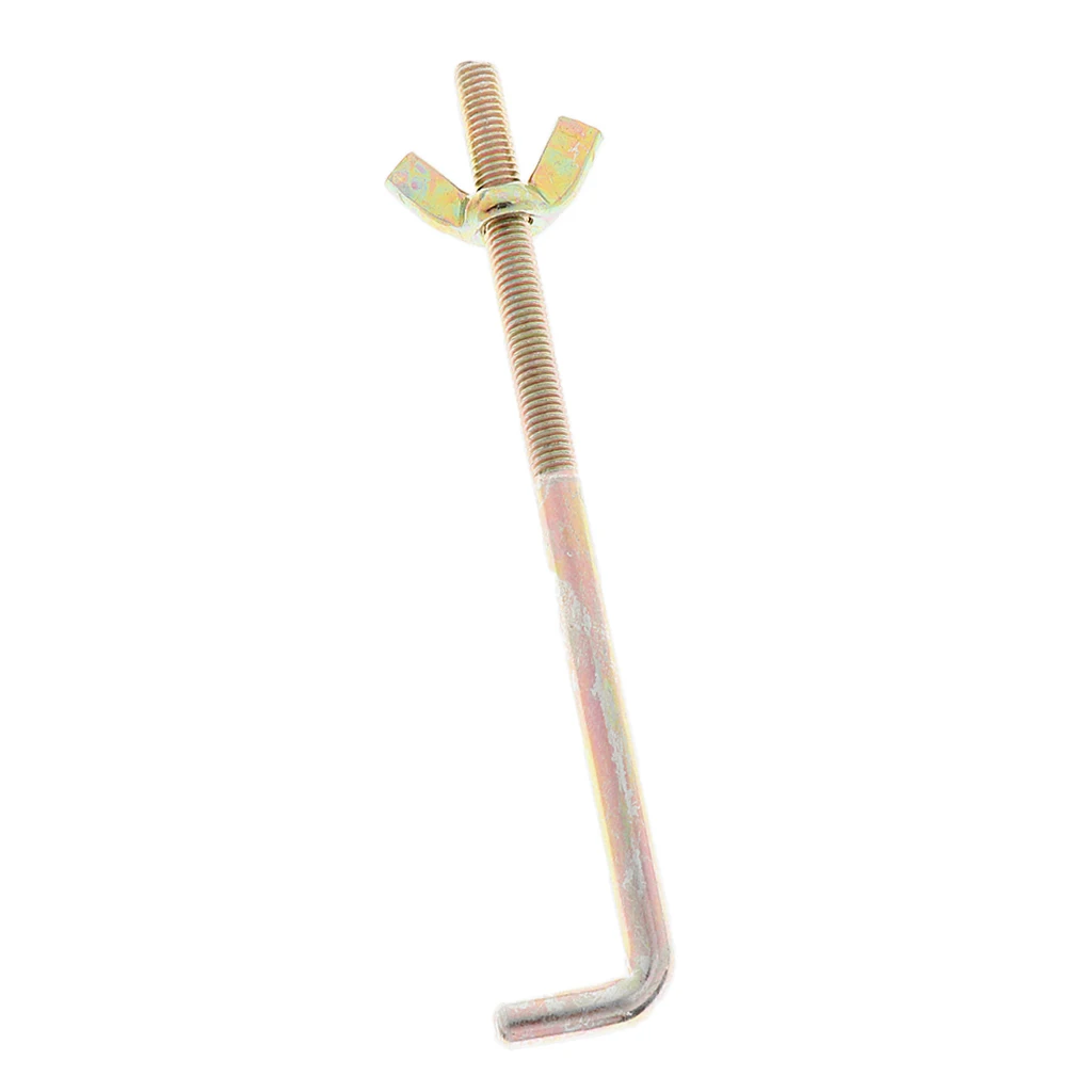 Iron Piano Pedal Adjuster Lever Bar with Screw Kit Repair Tool for Pianist 3.74inch