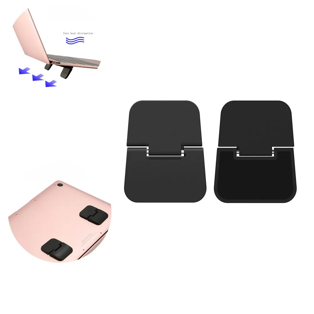 Desk Laptop Stand Foldable Notebook Cooling Bracket Holder Cooler Radiator For Ipad Macbook Air Desk Stand