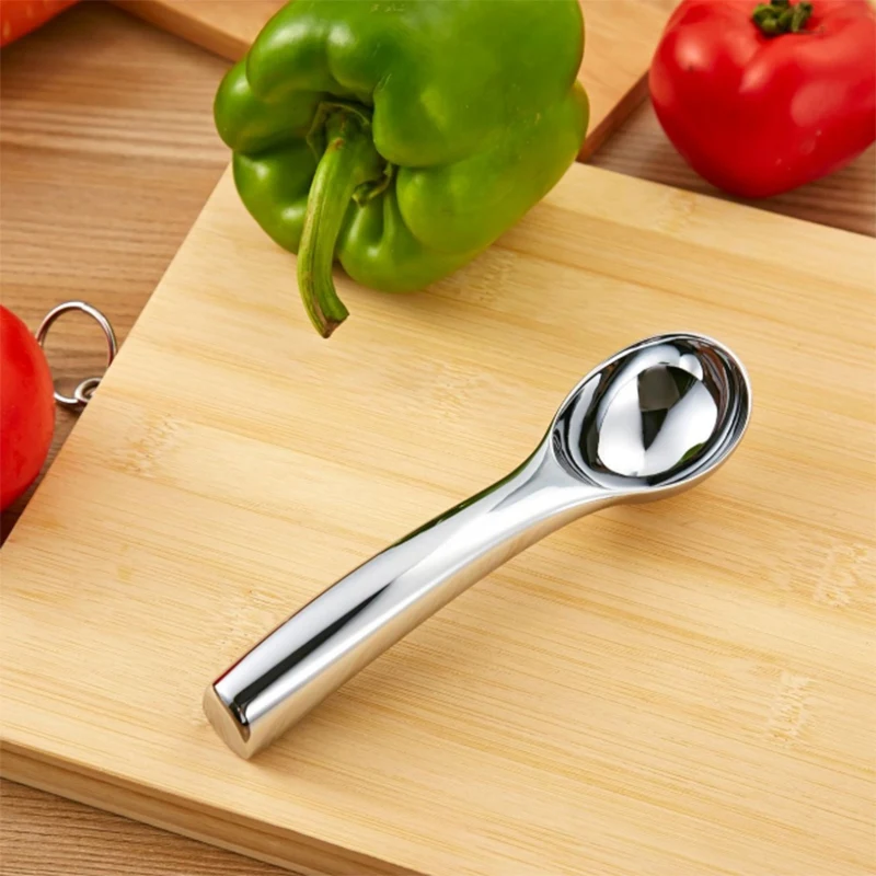 1pcs ice cream spoon alloy dessert spoon spoon kitchen gadget creative tableware