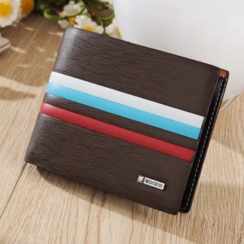 

Wallet Men Short Section 2019 New Ultra-thin Wallet Business Youth Fashion Personality Student Soft Wallet Horizontal Section