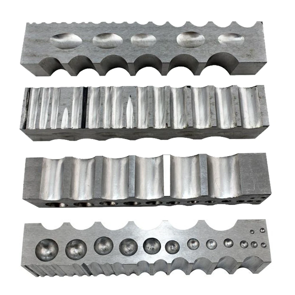 Jewelry Bending& Shaping tool Steel Block Design Forming Block Dapping Jewelry tools