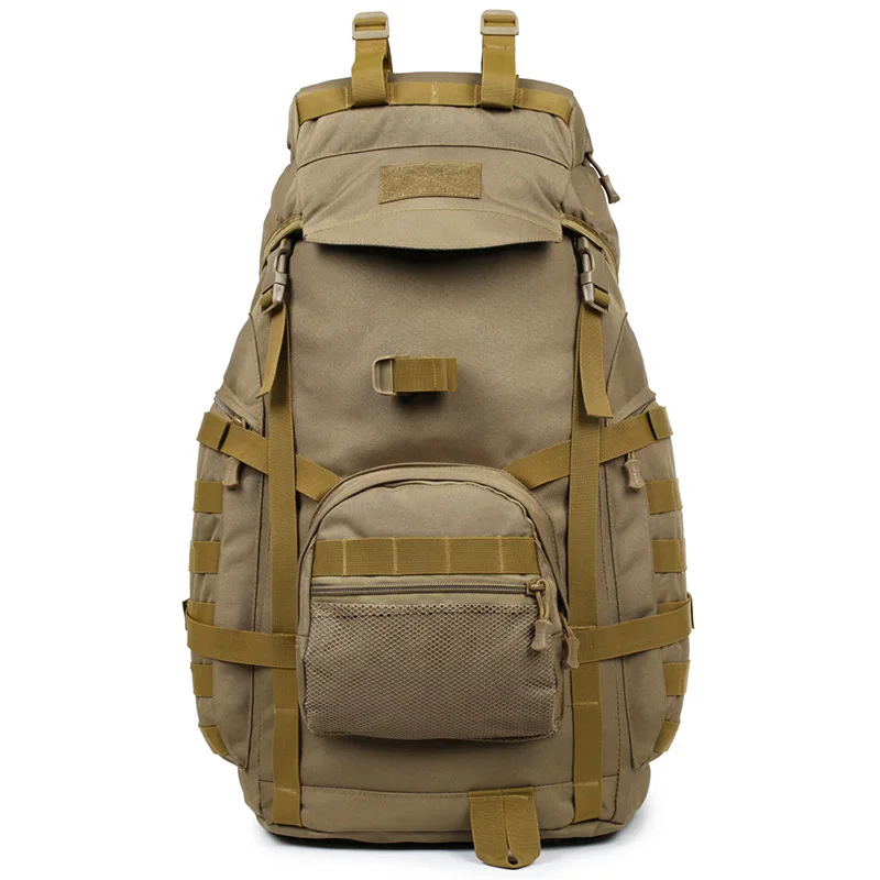 

55L Men Rucksack Hiking Bakcpack Military Tactical Backpack Outdoor Sport Bag Camping Trekking Travel Climbing Bagpack