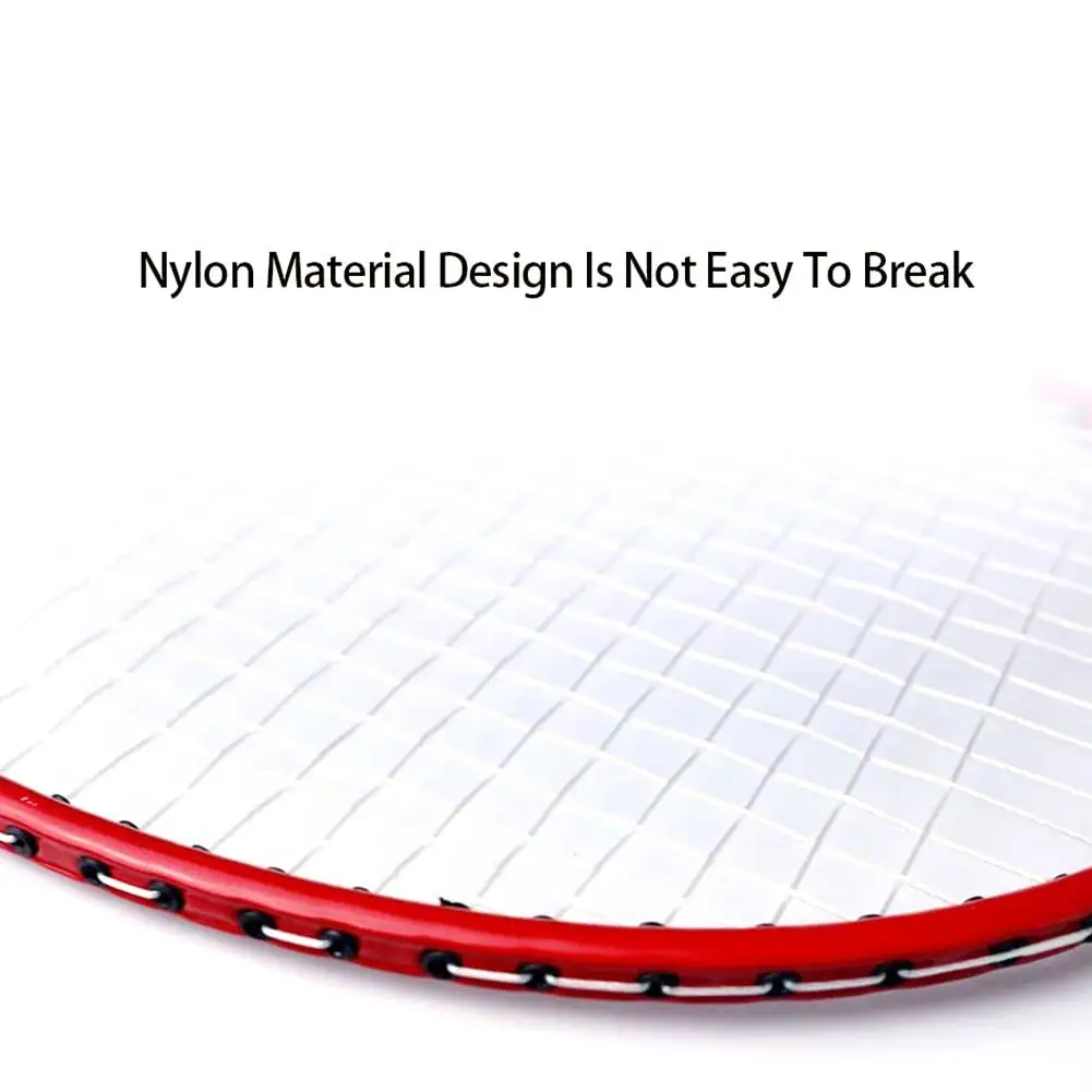 19pcs/set Professional Badminton Rackets Set Family Double Badminton Racquet Titanium Alloy Lightest Playing