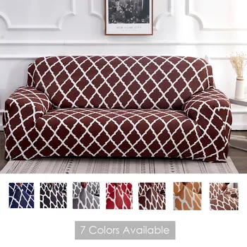 

LFH Elastic Sofa Cover for Living Room Couch Cover Sofa Towel Printed Furniture Protector Chair/Loveseat/Sofa Case