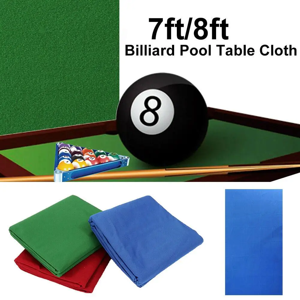 Red M00RI500 Worsted Pool Table Cloth 9ft Table Fast Speed Billiard Felt