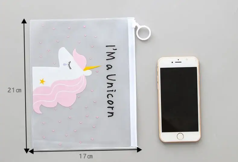Pen Pencil Case Multi Style Leopard Unicorn Student File Storage Cosmetic