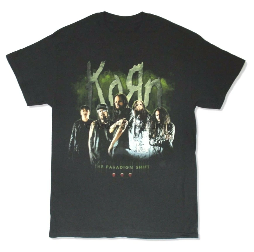 Korn Tps Tour 2014 черная футболка Новая взрослая оптом | Мужская одежда