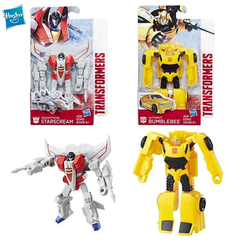 Новые игрушечные Трансформеры Hasbro Модель Turbo Bot трансформер Старскрим 7 см