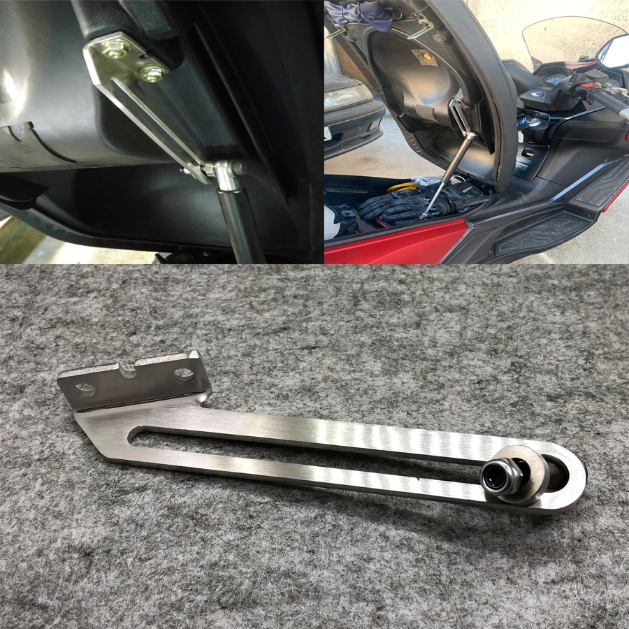 Scooter Seat Stopper Tracks Onderdelen Motorfiets Open Hoek Verhoogt Beugel  Voor Kymco Xciting R250Fi 300 500 Downtown 300i 350i| | - AliExpress