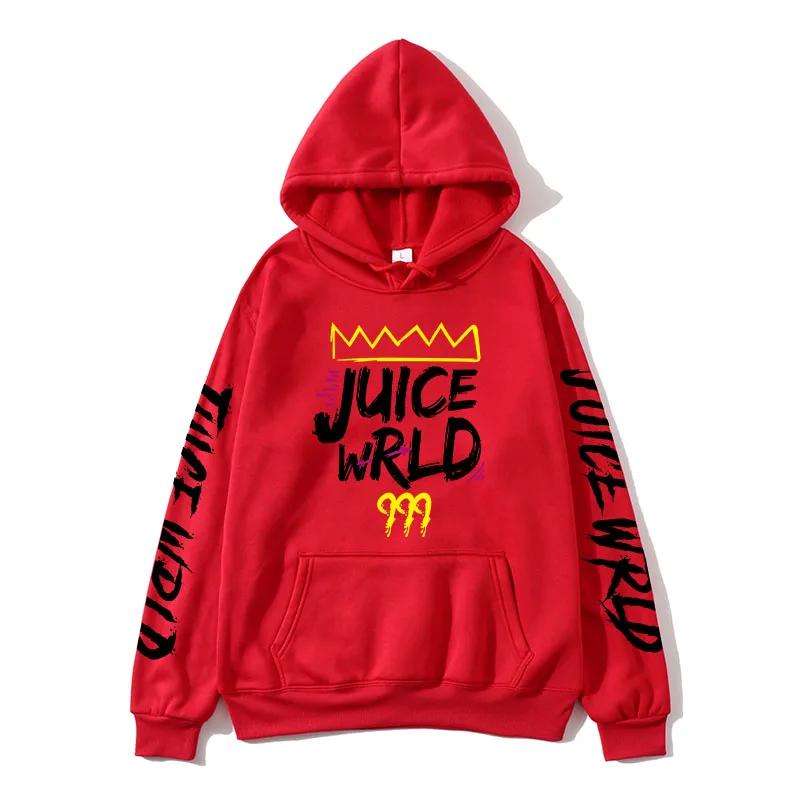juice wrld red hoodie