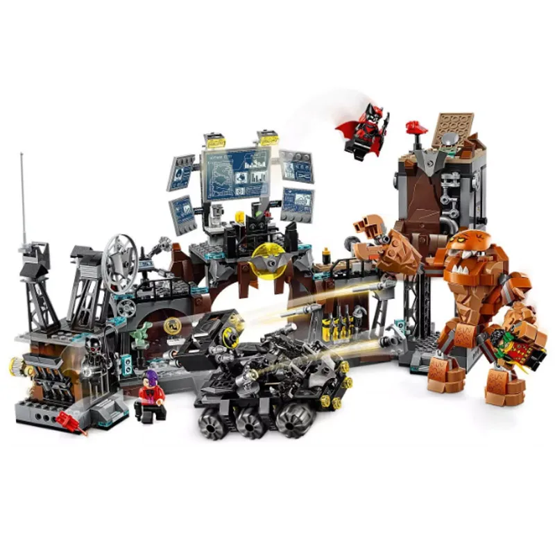 

Bela 11353 Batman Movie Clayface Invasion Bruce Wayne Figure Building Block 1071pcs Bricks Toys Compatible Batman 76122