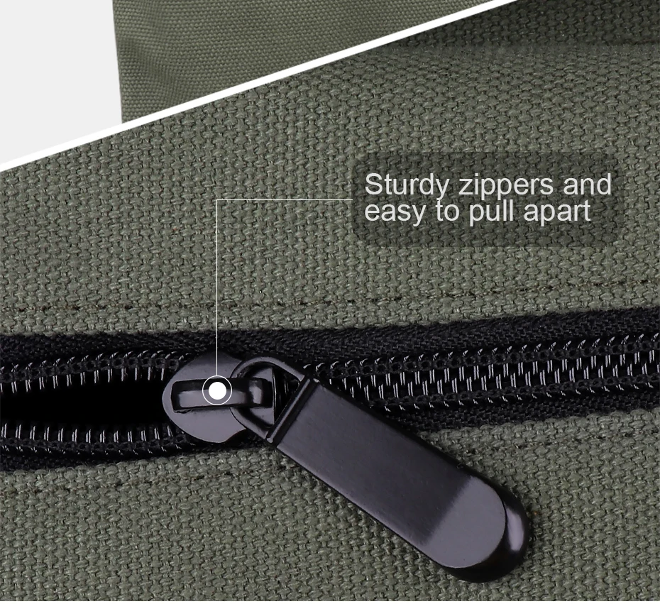 WESSLECO Roll Up Tool Bag Multi-Purpose Tool Pouch Wrench Organizer Small Shoulder Tool Bag Hanging Zipper Carrier Tote small tool chest